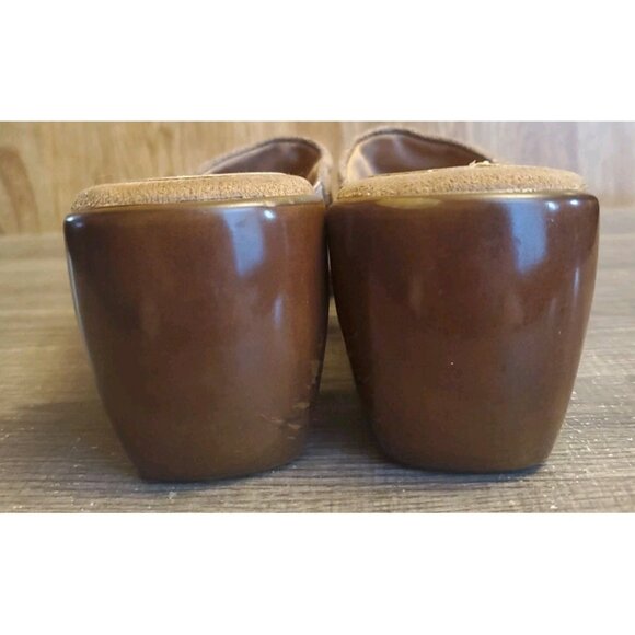 Aerosoles On Deck Wedge Slide Sandals Womens Size 9 Brown - Picture 4 of 12